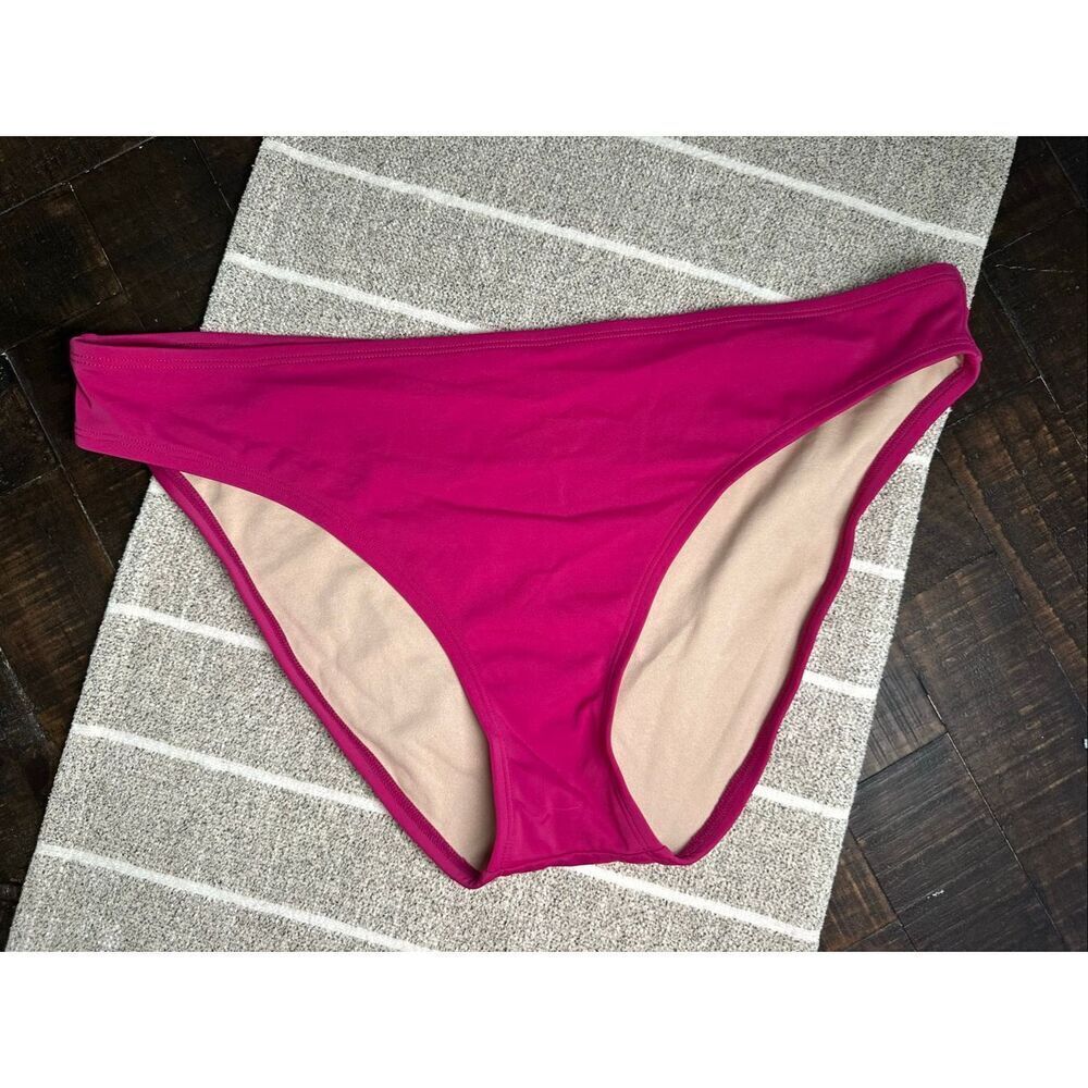 Shade and Shore Pink Bikini Bottom Size XL New